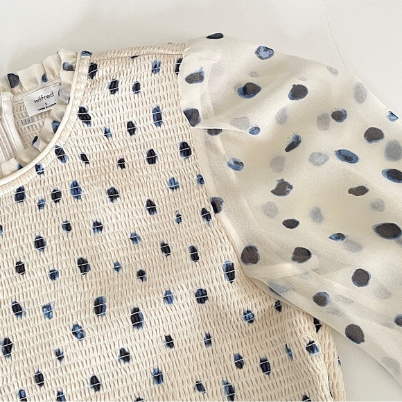 Aritzia Wilfred Tempest Dots Blouse - Picture 6 of 10